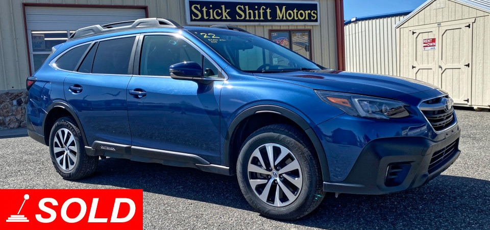 2022 Subaru Outback Sold at Stickshift Motors Cody, WY