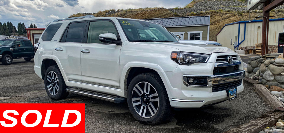2022 Toyota 4Runner Sold Stickshift Motors Cody, WY