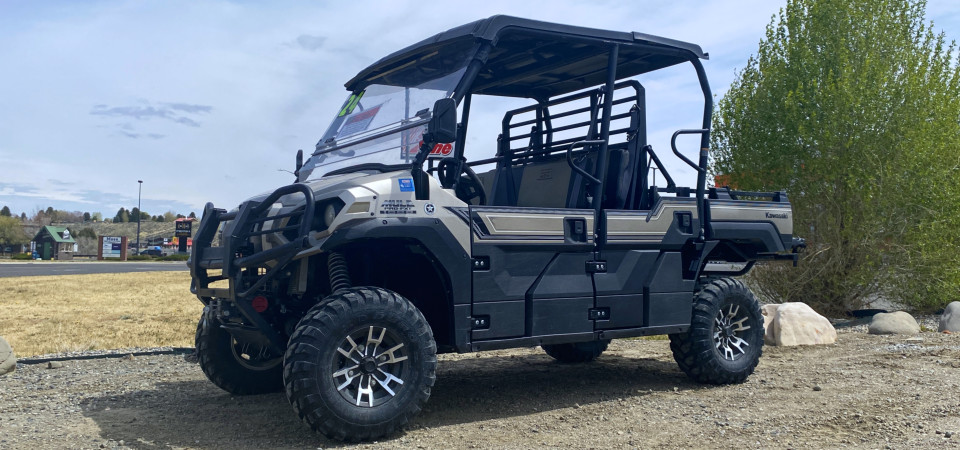 2024 Kawasaki Mule Pro For Sale at Stickshift Motors Cody, WY