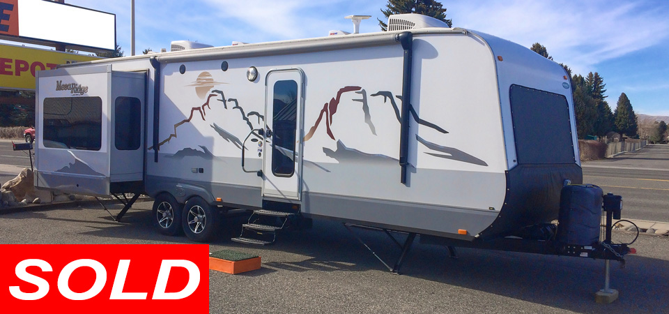 2014 Mesa Ridge Camper Trailer Sold Stickshift Motors Cody, WY