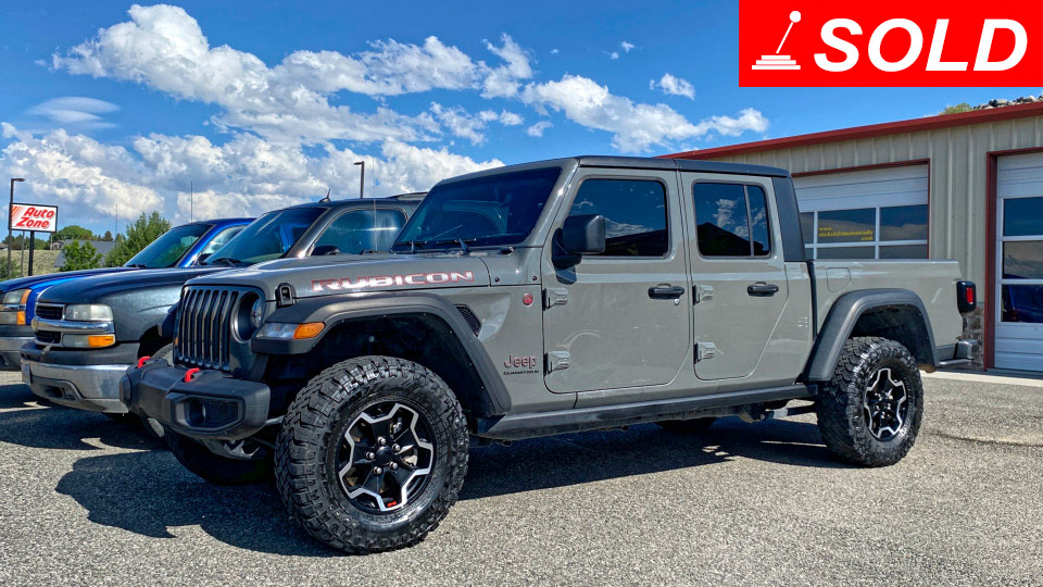 Jeep Gladiator Rubicon Sold Stickshift Motors Cody, WY