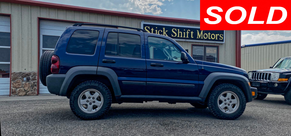 Jeep Liberty Sold Stickshift Motors Cody, WY